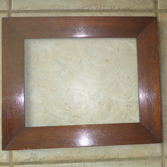 Vintage Hand Made Wooden Picture Frame - Picture 3 of 7